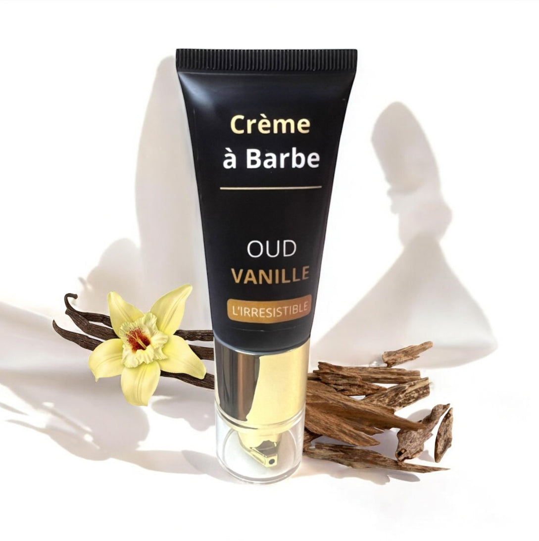 Crème à barbe Oud Vanille « L’irrésistible »