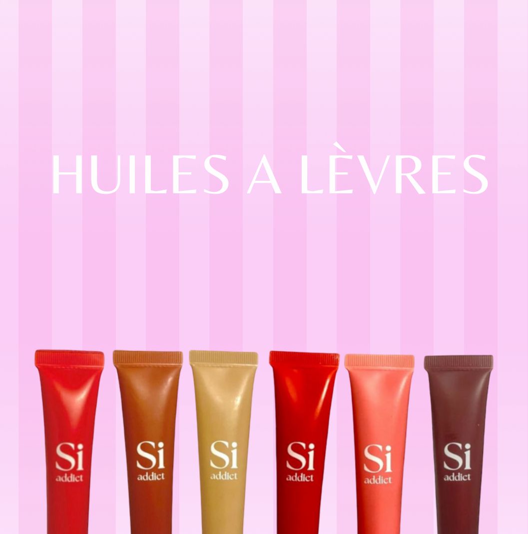 Huiles à lèvres parfumées