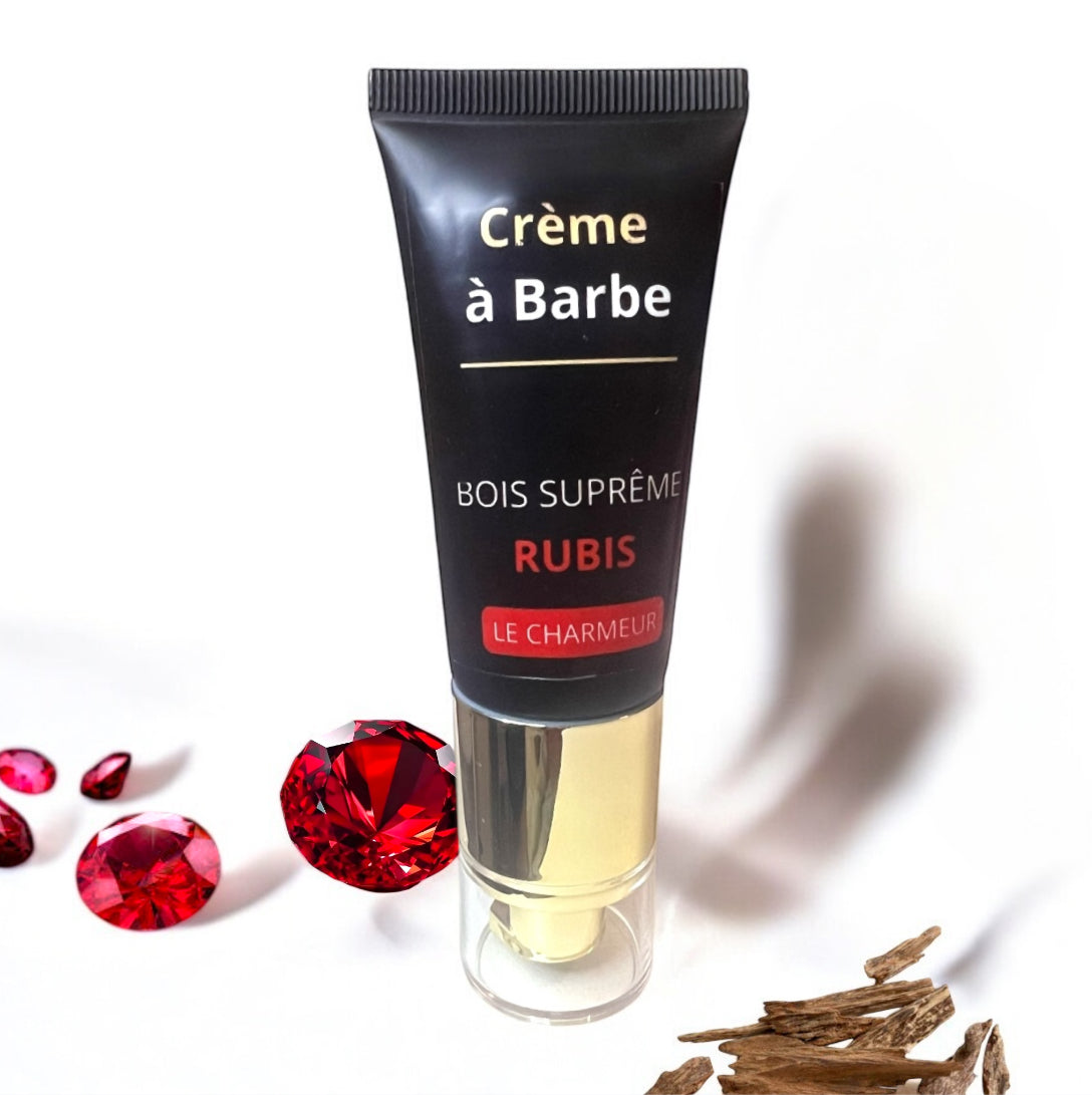 Crème à barbe Bois Suprême Rubis « Le Charmeur »